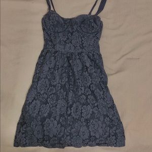mini blue dress, Abercrombie & fitch, XS womens